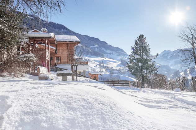 Aussicht von Hotel Dorfer auf die Berge