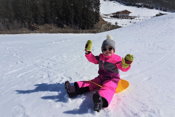 Schlittenfahren, Rodeln und Tellerrutschen