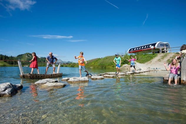 Wagraini's Grafenberg mit zahlreichen Spielstationen &copy; Wagrain-Kleinarl Tourismus 