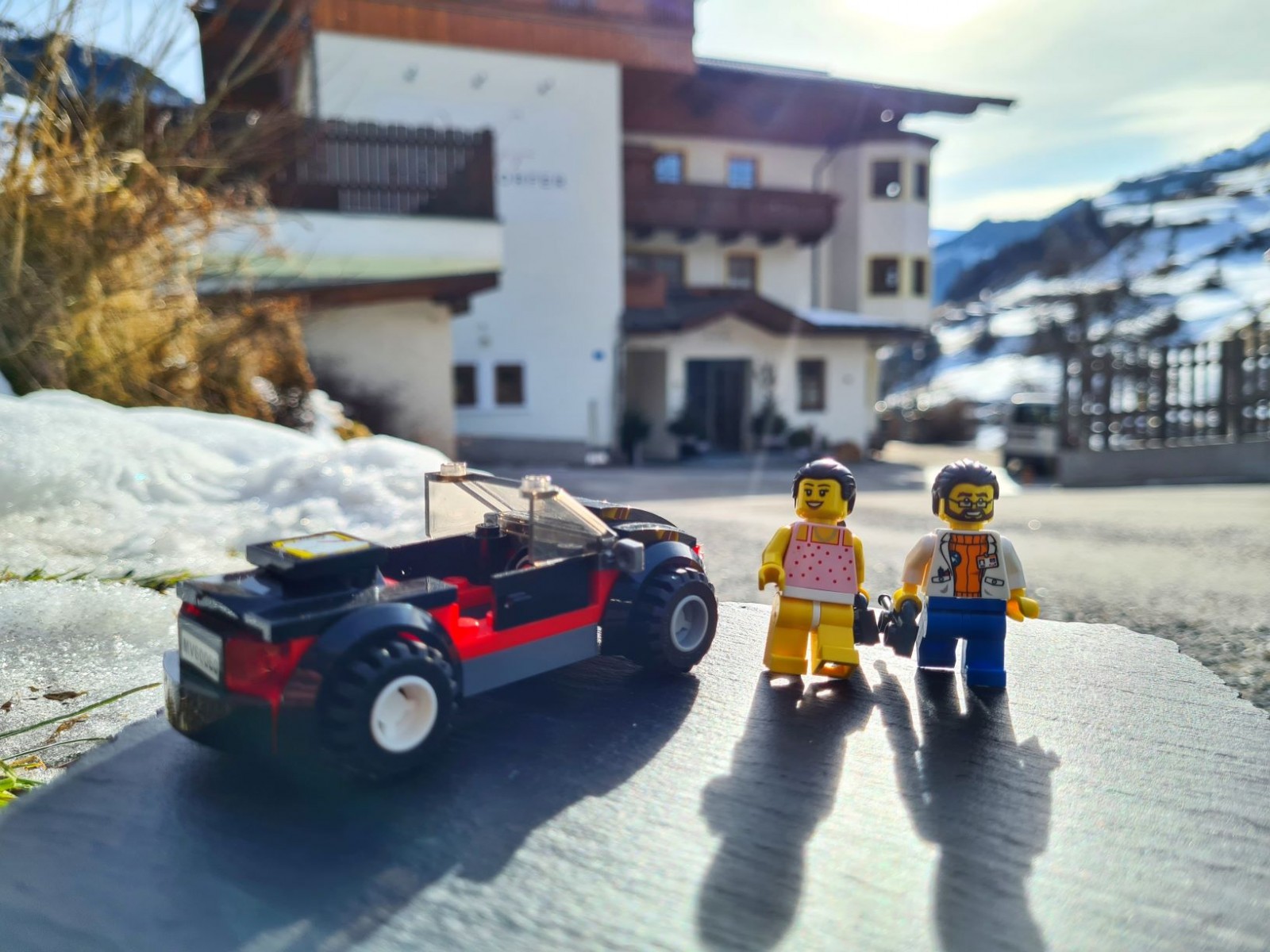 Ankommen im Hotel Dorfer Gro&szlig;arl