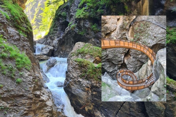 Liechtensteinklamm einzigartiges Naturschauspiel &copy; Hotel Dorfer KG