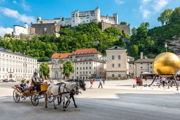 Kapitelplatz in der Stadt Salzburg &copy; Tourismus Salzburg 