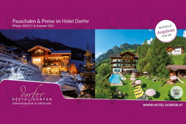 Preisliste Hotel Dorfer