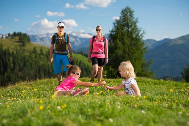Wandern im Familienurlaub in Gro&szlig;arl &copy; www.grossarltal.info