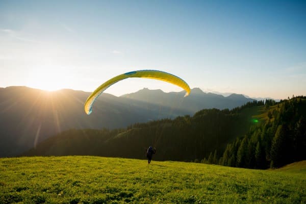 Hike & Fly Tandem-Gleitschirmtour &copy; www.grossarltal.info
