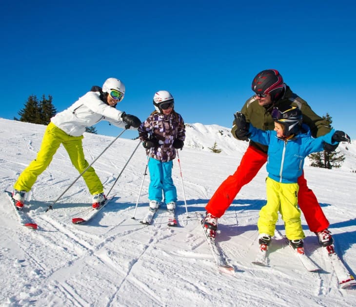 Skifahren mit der Familie in Ski amad&eacute; &copy; www.grossarltal.info