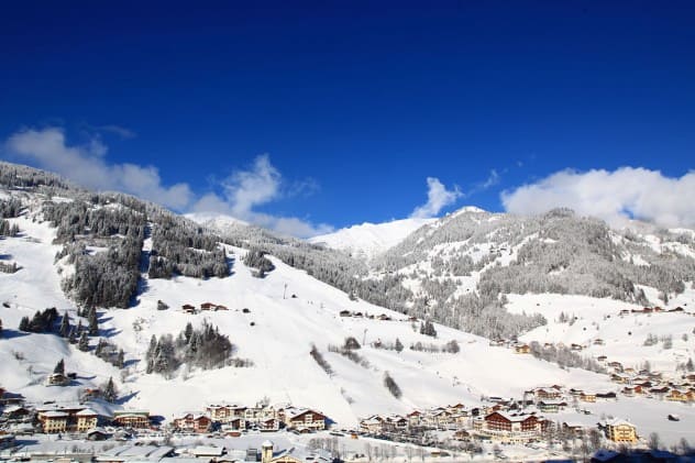 Blick auf das verschneite Gro&szlig;arl. Salzburger Land &copy; www.grossarltal.info