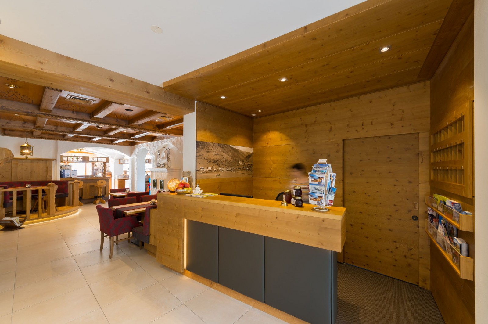 Ankommen im Hotel Dorfer Gro&szlig;arl